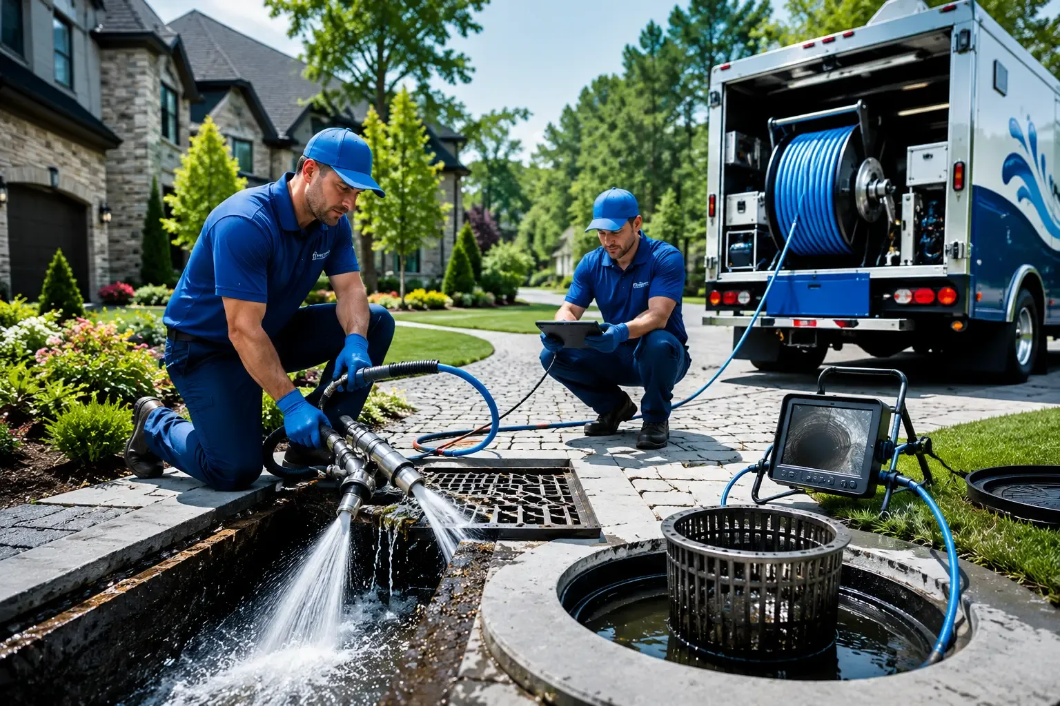 Local outdoor drain cleaning professionals in Peotone, IL