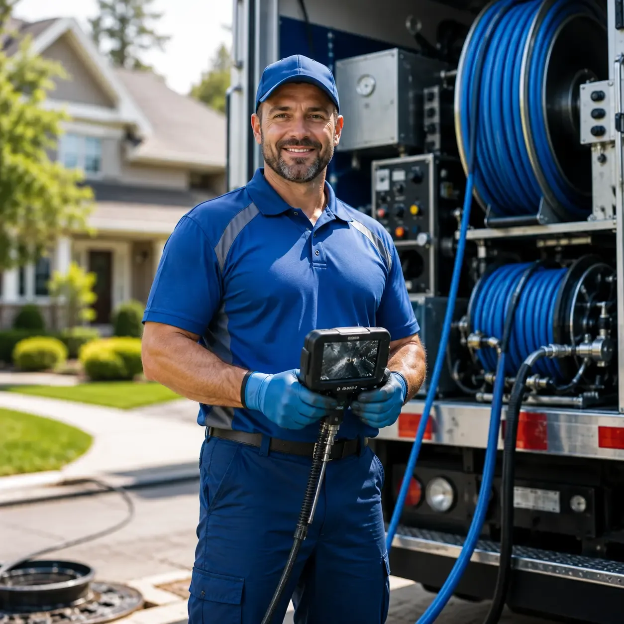 Local outdoor drain cleaning specialists in Peotone, IL